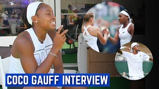 Coco Gauff on Bouncing Back from Wimbledon Heartbreak, Chris Eubanks & more | Interview