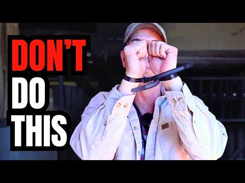 Former CIA: The EASIEST Way to ESCAPE from Police Zip-Tie Handcuffs