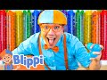 Blippi S Ball Pit Color Game Blippi And Meekah Best Friend Adventures Educational Videos
