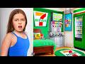 I Built A SECRET 7 11 In My Daughter S Room And Hid It From Her