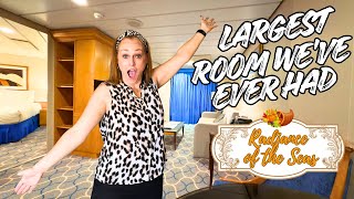Our HUGE 2 Bedroom Owners Suite on Royal Caribbean - Day 1 Cruise Vlog - Radiance of the Seas