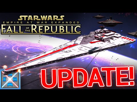 Die KLONKRIEGE sahen nie besser aus! - STAR WARS EMPIRE AT WAR Fall of the Republic Update 1.0