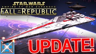 Die KLONKRIEGE sahen nie besser aus! - STAR WARS EMPIRE AT WAR Fall of the Republic Update 1.0