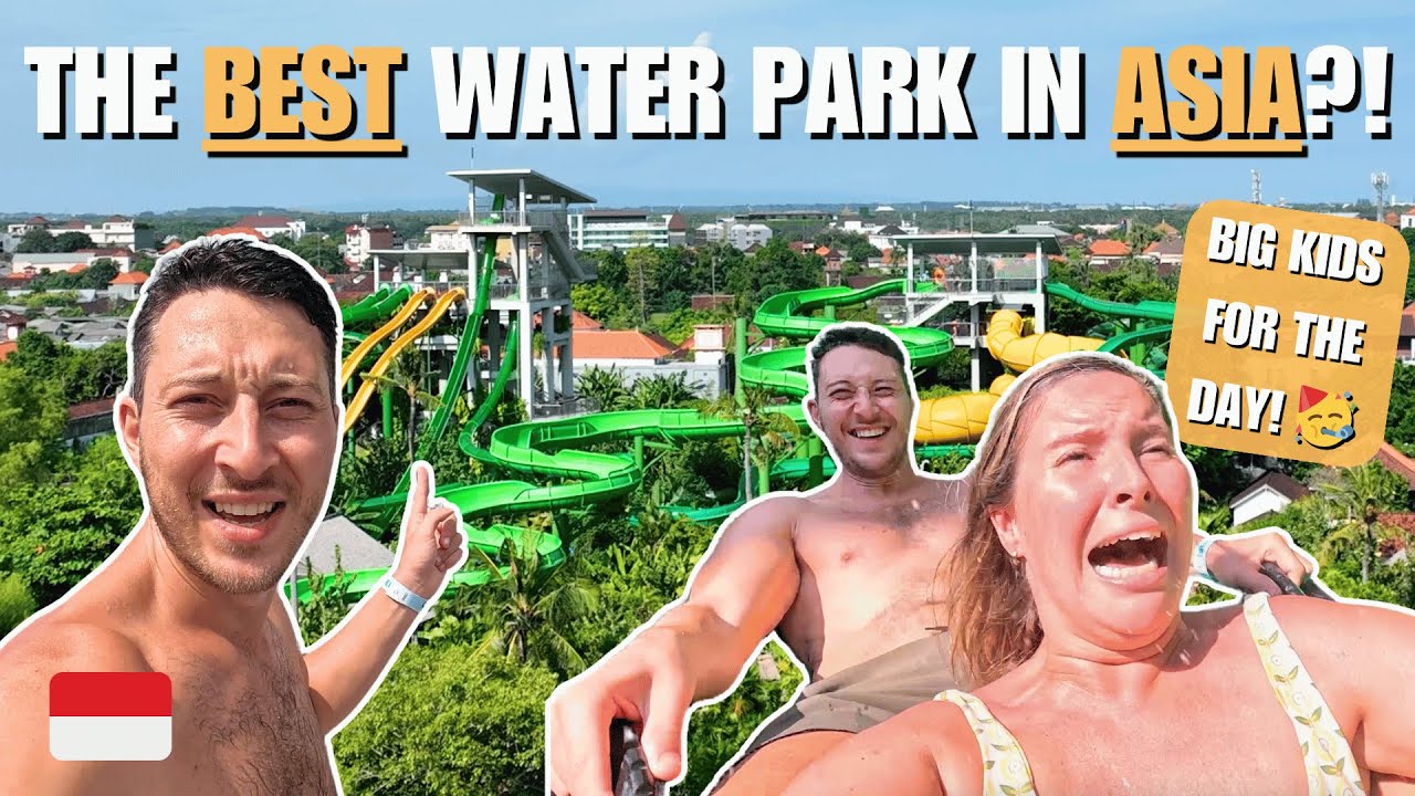 Join travelers as they spend a fun day at Waterbom Bali.