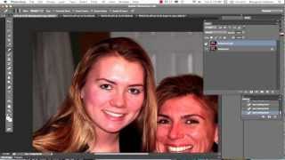 Removing Blemishes, Stray Hairs and Redeye in Photoshop