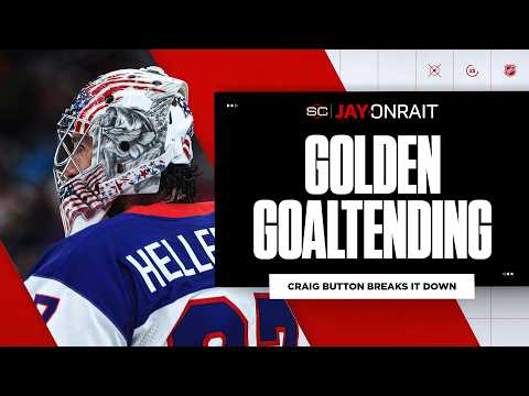 ‘Connor Hellebuyck was simply brilliant’: Button on USA claiming gold over Canada