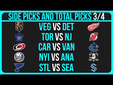 NHL Picks Today Wednesday 3/4/26 | NHL Picks and Predictions | NHL Best Bets