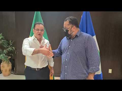 Vereador João Lopes agradece o Deputado Eduardo Botelho pelas várias emendas enviadas à Paranatinga
