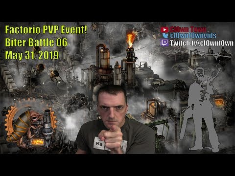 Factorio PVP Biter Challenge 06 - Colonelwill vs TheAdventuresOfCoyote