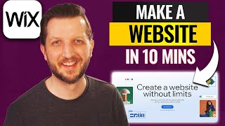 How to Make a Wix Website in under 10 minutes