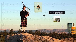 Video thumbnail for Amazing Grace Scottish Bagpipes - BigFishAudio Celtic Instruments RFL & Reason 10 Humana by Atomik Circus