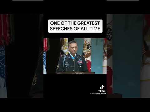 BEST MILITARY SPEECH OF ALL TIME