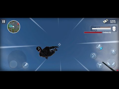 Mission-5 || Kill Big Cerberus and Venom Skin || Spider Rope Hero Ninja Hero City Gangster