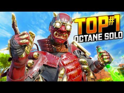 Rank 1 Octane SOLO in Apex Legends! 25 KILLS and 5K Damage