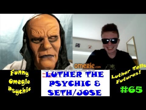 Funny Chatroulette Trolling on Omegle | Luther The Psychic Hits Omegle Chat Roulette!
