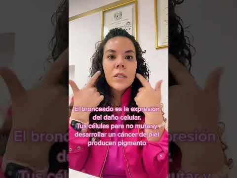 No existe el bronceado saludable #skincare #dermatologia #skincaretips #bronceado