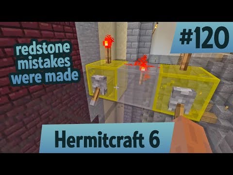 Redstone mistakes were made. — Hermitcraft 6 ep 120