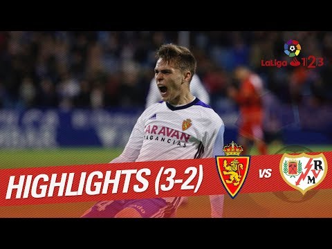 Highlights Real Zaragoza vs Rayo Vallecano (3-2)