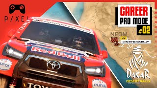 Desert Wings Rally (Professional Career Mode) | Ep.2 | DAKAR Desert Rally