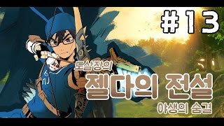 젤다의전설:야생의숨결 #13 물의신수 룻타 탈환!