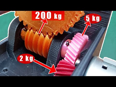 This Gearbox is So Powerful it can Pull a CAR! (3D Printed)