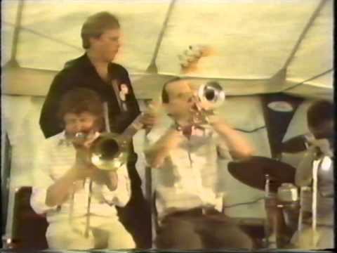 Icon Jazz Band with Ken Colyer at the Brecon Jazz Festival 1985