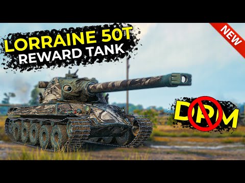 Lorraine 50T Review, New Battle Pass Reward Tank | World of Tanks Lorraine 50T, Update 1.16