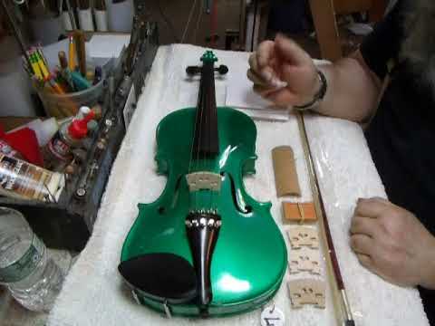#6 Peter Michaels 5 String Violin Viola 2004 - Varnish Green image 2