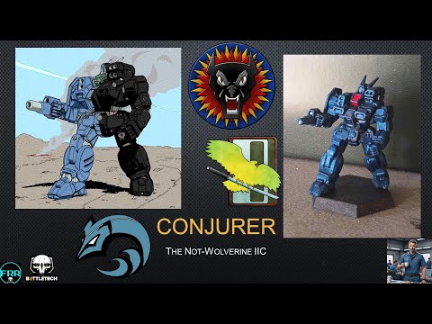 Battletech's Conjurer, a 50 ton Trooper that is not a Wolverine IIC