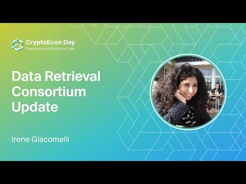 Data Retrieval Consortium Update - Irene Giacomelli
