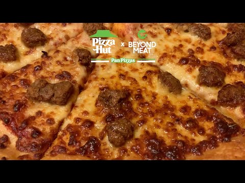 Pizza Hut's Beyond Meat Italian Sausage Pizza Review...