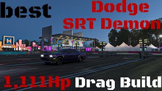 Forza Horizon 4 / Best 1,111Hp Dodge Demon Drag Build And Tune