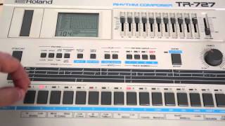 Video thumbnail for Roland TR727 demo by VintageSynth2013