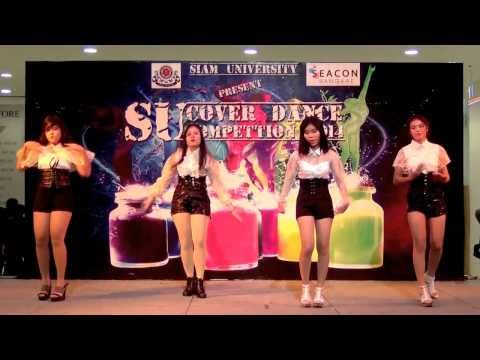 140118 Masher Magic cover Secret - Talk That + Poison @Siam U Cover Dance 2014 (Audition)
