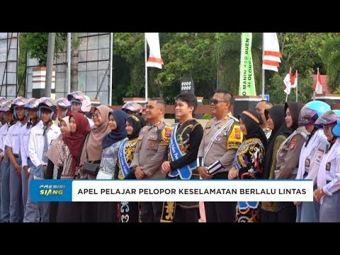 KAPOLRES PASER PIMPIN APEL PELAJAR PELOPOR KESELAMATAN BERLALU LINTAS