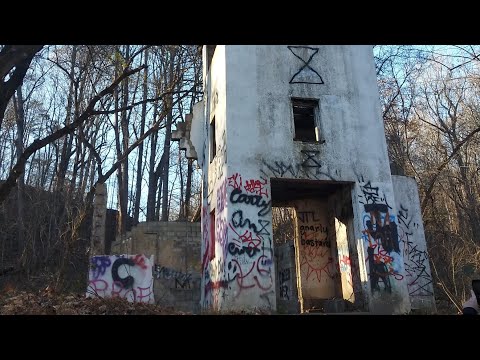 The abandoned ghost town of Daniels Maryland