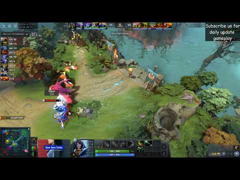 Abed Ember Spirit Mid core gameplay in 7.27c