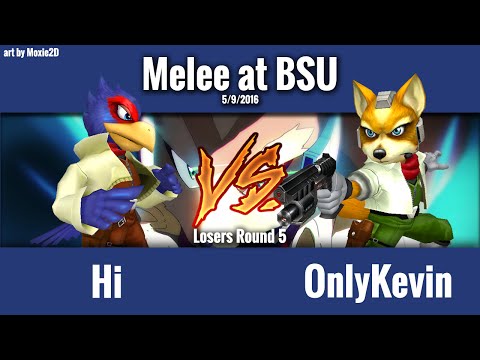 Melee at BSU 1: HI (Falco) vs. OnlyKevin (Fox) - Losers Round 5