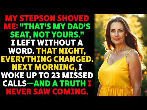 My Stepson Shoved Me: 'That's My Dad's Seat, Not Yours.' I Left Without a Word | Relationship Story