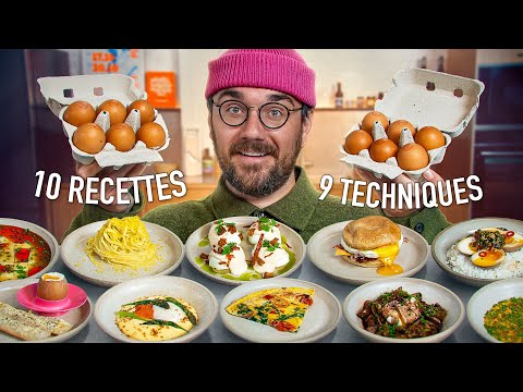10 recettes et techniques pour cuisiner les œufs 👀 œufs parfaits, confits, pochés, brouillés…