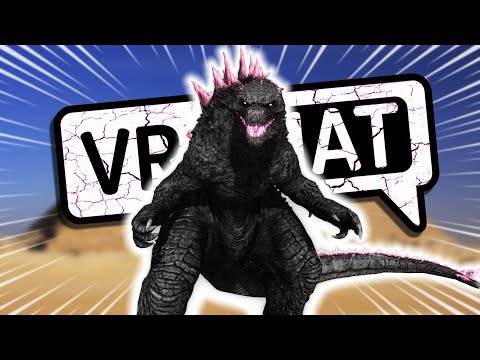 THE KING OF THE MONSTERS HAS  COME TO VRCHAT! | Godzilla x Kong - Funny moments -
