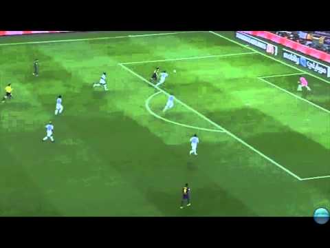 Daniel Alves Amazing Tackle and Pass 22/09/2012