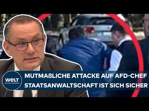 Video Thumbnail: TINO CHRUPALLA: "Anschlag" – Zu diesem Schluss kommt Staatsanwaltschaft nach Vorfall mit AfD-Chef