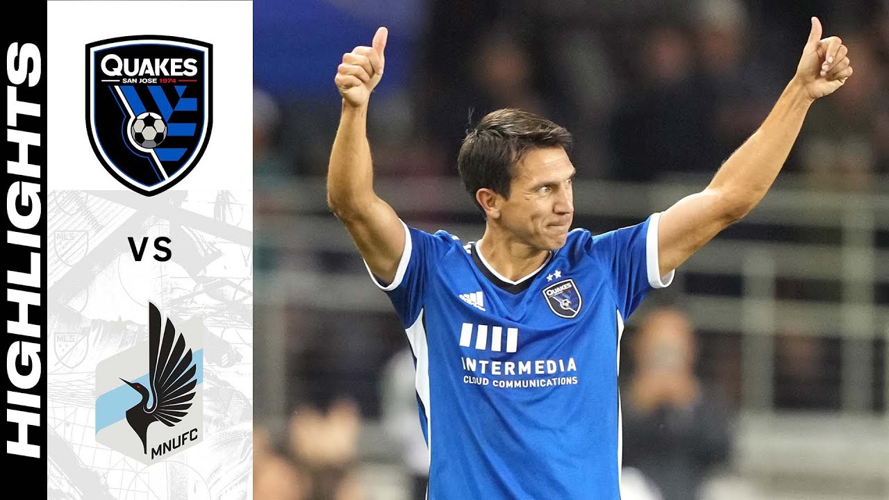 SJ Earthquakes vs Minnesota United highlights