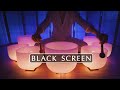 Before Bed Sleep Music | Soft crystal singing bowls (Black Screen Version)
