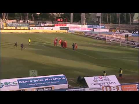 Grosseto 2-2 Crotone 18/12/2010 2010-11 - 20°