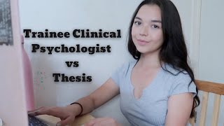 Day in the Life of a Trainee Clinical Psychologist || Study Day