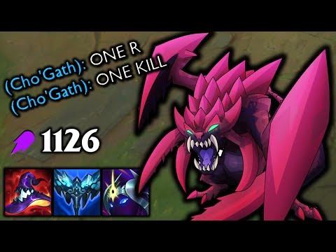 AP CHO'GATH IS UNSTOPPABLE!!! (1 R = 1 KILL)