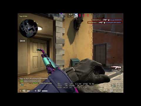 When your aim is so sick even a broken mouse can't make you lose