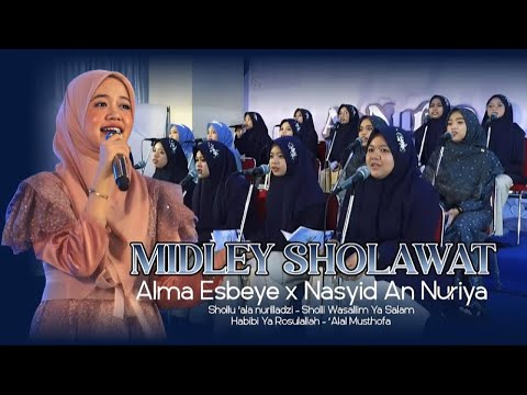 ALMA ESBEYE x AN NURIYA II MEDLEY SHOLAWAT 6 LIVE at PONPES AL BAQOROH LIRBOYO